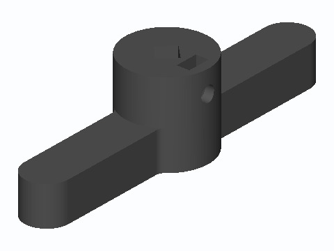 Set-Screw V-Socket Hand Tap T-Wrench