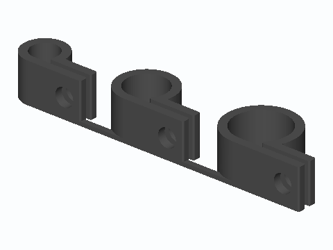 Trailer Harness Three-Size Frame P-Clip Set