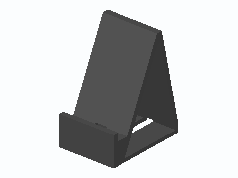 Phone Stand With USB-C Cable Pass-Through