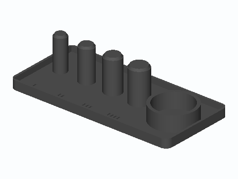 Oil Drain Plug Crush Washer Peg Caddy
