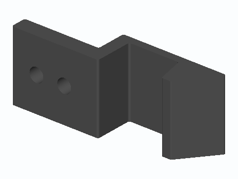 Range Hood Filter Snap Retaining Clip