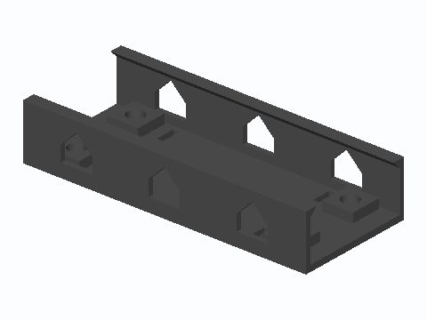 Under-Desk Cable Management Tray