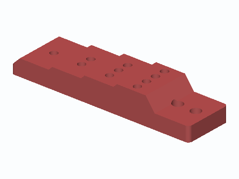 Stepped Brake Piston Bleed Block