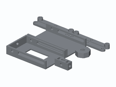 M5 Threaded Rod Scissor Lab Jack