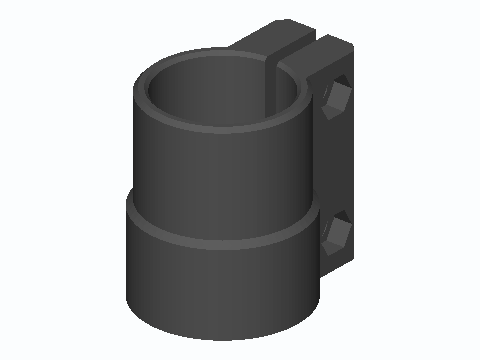 Telescoping Pool Pole Pinch-Bolt Lock Collar