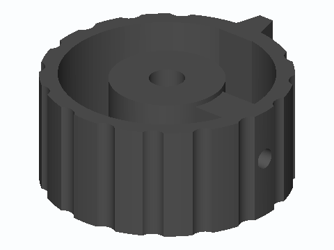 Set-Screw Appliance Control Knob