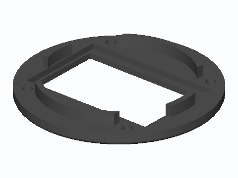0.56 in Voltmeter Hole-Saw Bezel