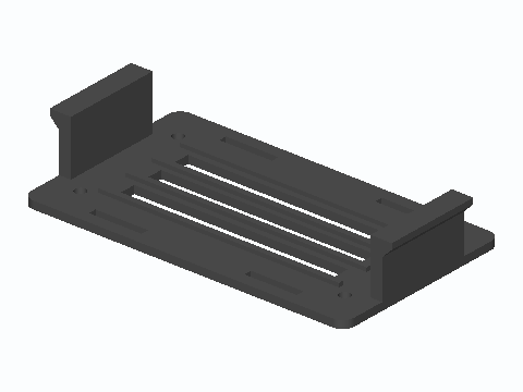 Under-Desk Charger Brick Strap Cradle