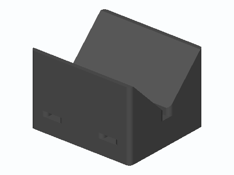 Square Tube Corner Zip-Tie V-Saddle Mount