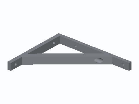 Mid-Span Sagging Shelf Truss Bracket