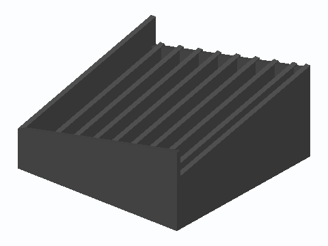 Compound-Tilt Ink Bottle Corner Stand