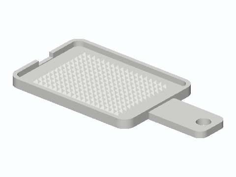 Ginger And Garlic Pyramid Grater Plate