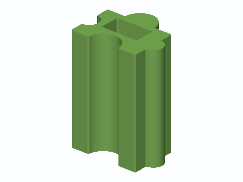 6 And 10 mm Cove And Roundover Sanding Block