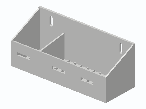 Sink False-Front Tip-Out Sponge Tray