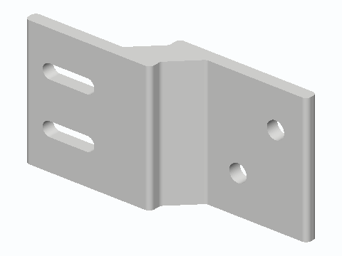 Bath Fan Housing Offset Joist Tab