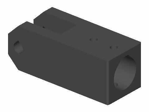 3/4 in EMT Wagon Handle Pivot Clevis