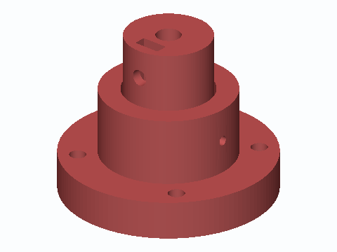5 mm Shaft Shear-Pin Breakaway Hub