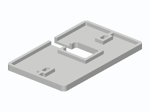 Single-Gang Pre-Terminated Cable Pass-Through Plate