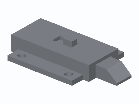 Self-Latching Sprung Hutch Door Catch