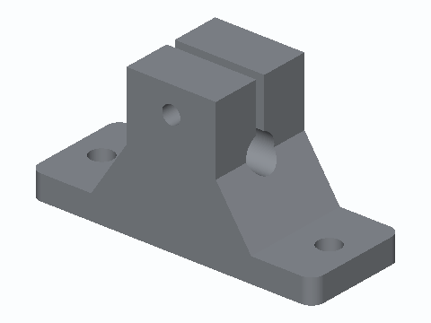 8 mm Rod End Support Clamp