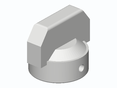 Set-Screw Privacy Lock Thumb-Turn Knob