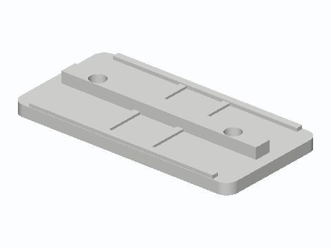 Twin-Wall Polycarbonate Roof Joint Clamp