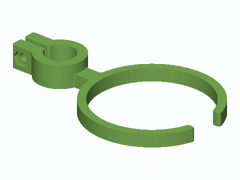 Plant Support Ring Clamp For 1/2 in EMT Stake