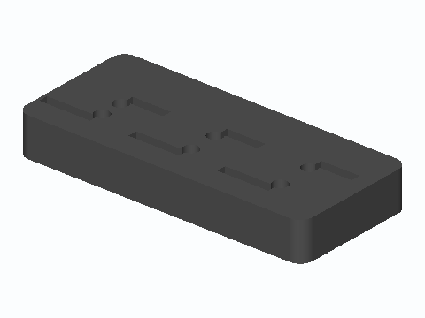 Throttle Cable Z-Bend Forming Block