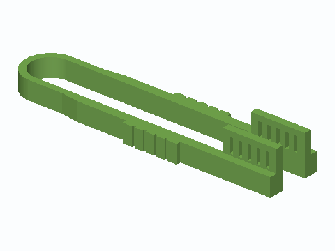 Flexure Tea Bag Squeeze Tongs