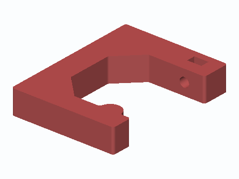M5 Captive-Nut Mini C-Clamp