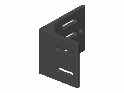 Trailer Fender Slotted Mud Flap Bracket
