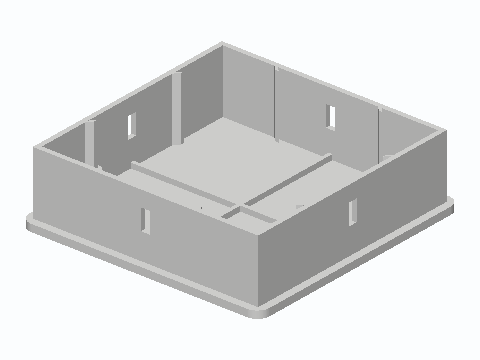 Wind-Lock 4x4 Vinyl Fence Post Cap