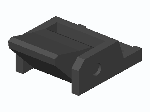 Print-In-Place 25 mm Webbing Cam Buckle