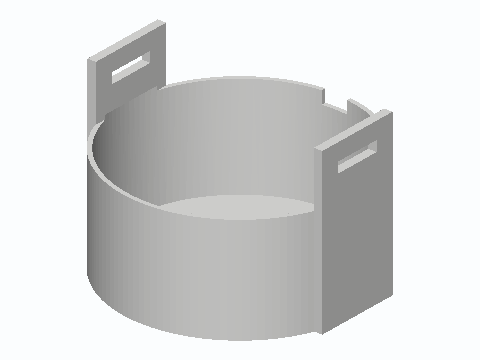 Strap-Hung Shower Head Descaling Soak Cup