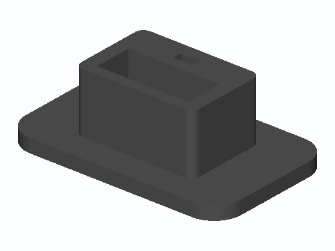 E-Scooter Kickstand Screw-Clamp Foot Pad