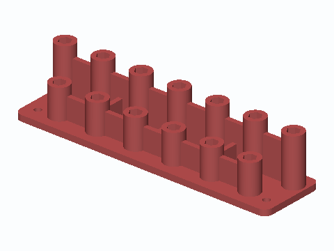 13-Bit Hex Shank Spade Bit Stand