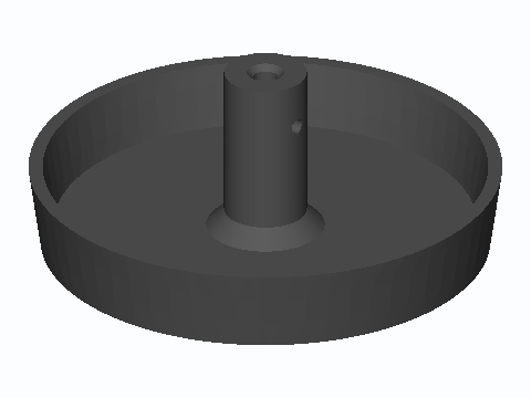 4 mm Rod Desk Memo Spike Dish