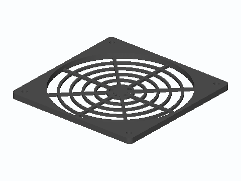 120 mm Fan Standoff Finger Guard