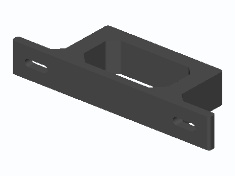 Garage Door Slotted D-Pull Lift Handle