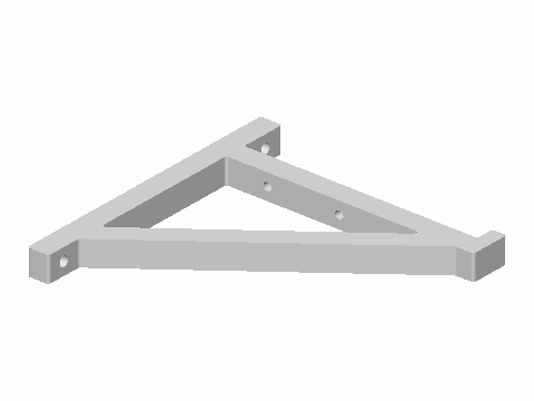 Over-Toilet Tank Shelf Bracket Pair