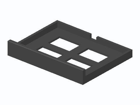 Sewing Pedal Anti-Slide Heel-Stop Tray