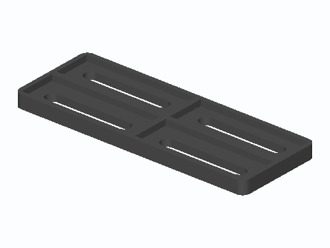 Headboard Slotted Bolt Adapter Plate