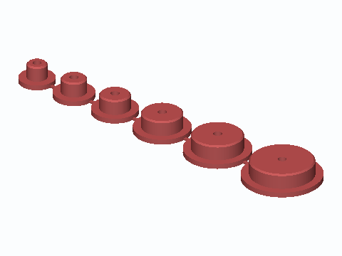 8–25 mm Hole Transfer Punch Sleeve Set