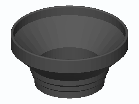 Stepped 51/54/58 mm Espresso Dosing Funnel