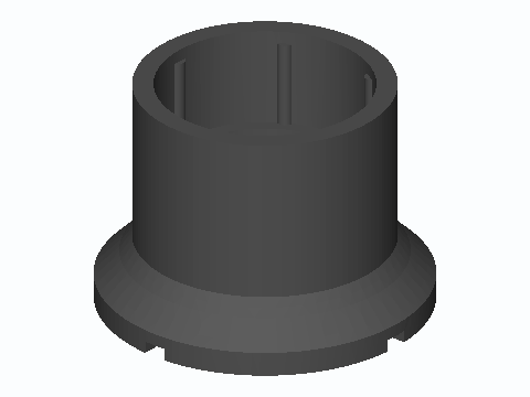 Patio Chair Stepped Drain Glide Cap