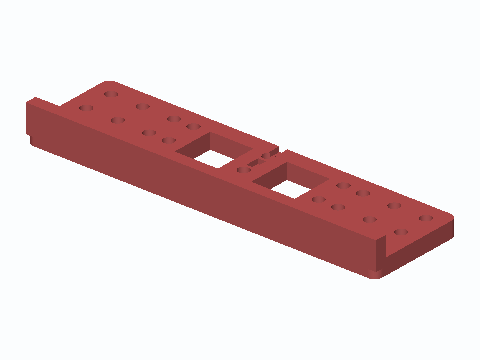 Cabinet Pull Drilling Jig
