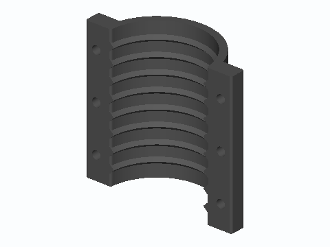 Shop Vac Hose Bolted Clamshell Splice