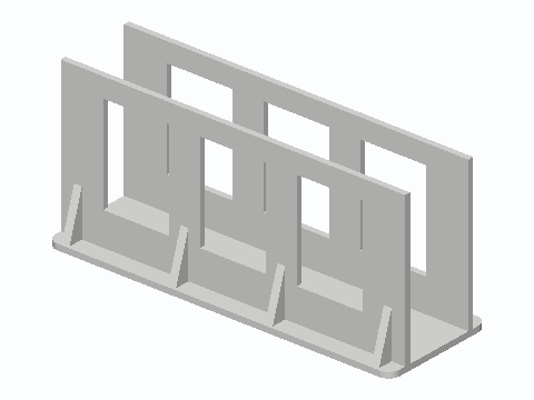 Gusseted Upright Napkin Holder