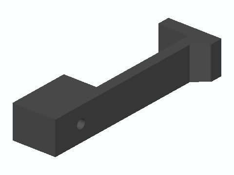 Swing-Arm Tote Lid Latch Retrofit