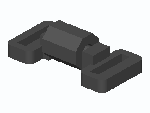 Print-In-Place 25 mm Webbing Swivel